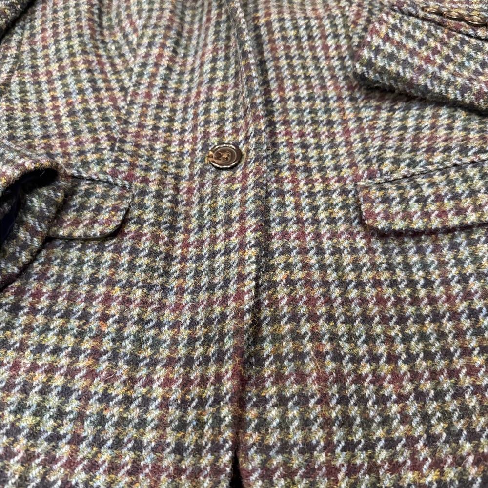 J. Crew Women's Houndstooth Blazer 100% Wool - Picture 4 of 8